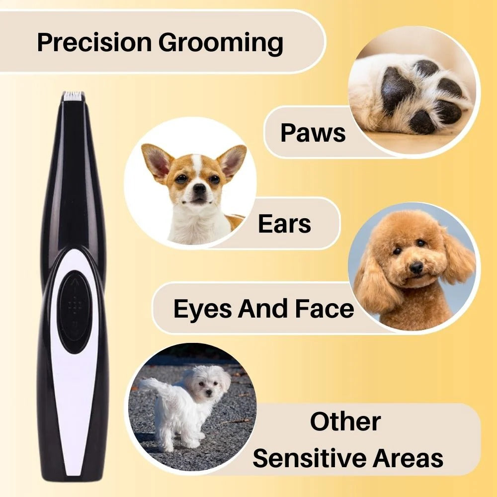 Gentle Grooming Trimmer for Pets