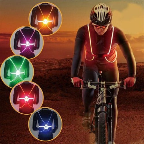 Illuminate Safety: 360-Degree Reflective LED Safety Vest