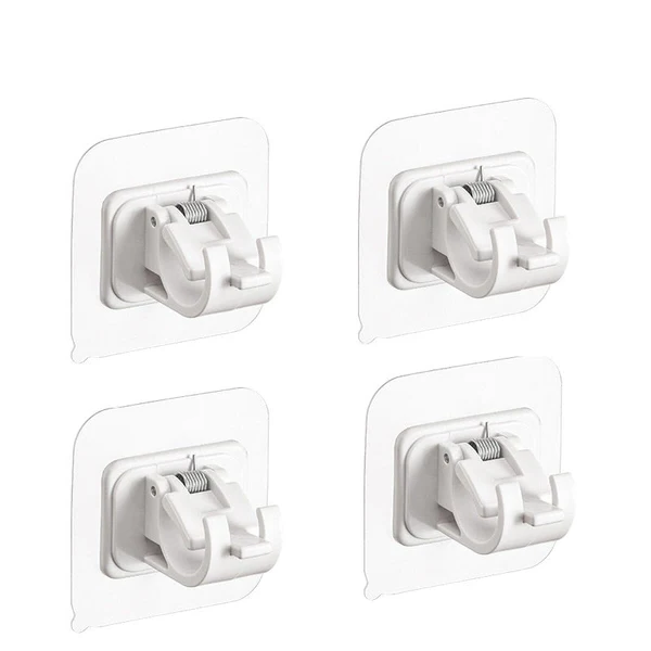 Versatile Wall-Mounted Curtain Holders