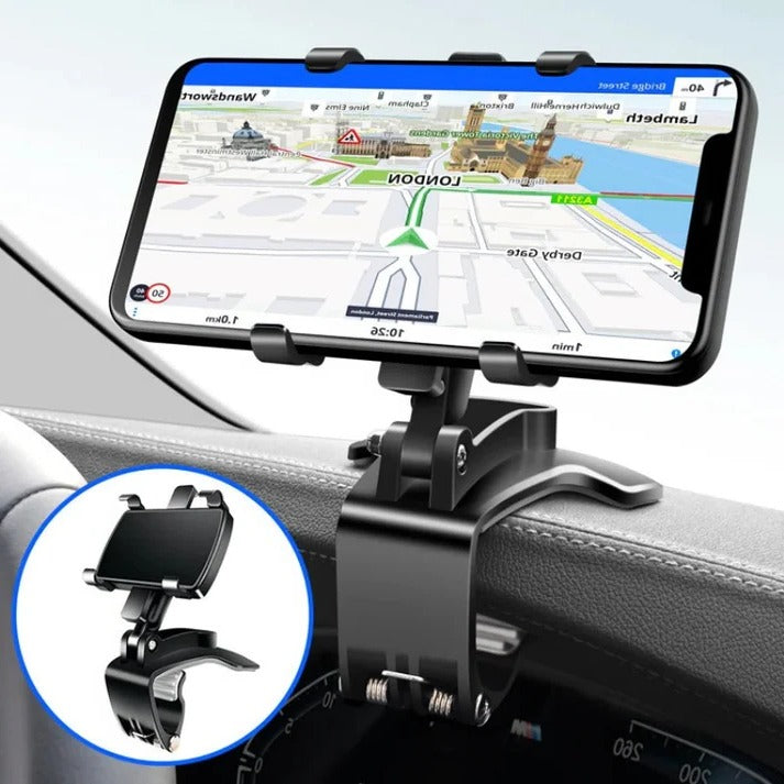 Versatile Vehicle Phone Mount for Safe Driving