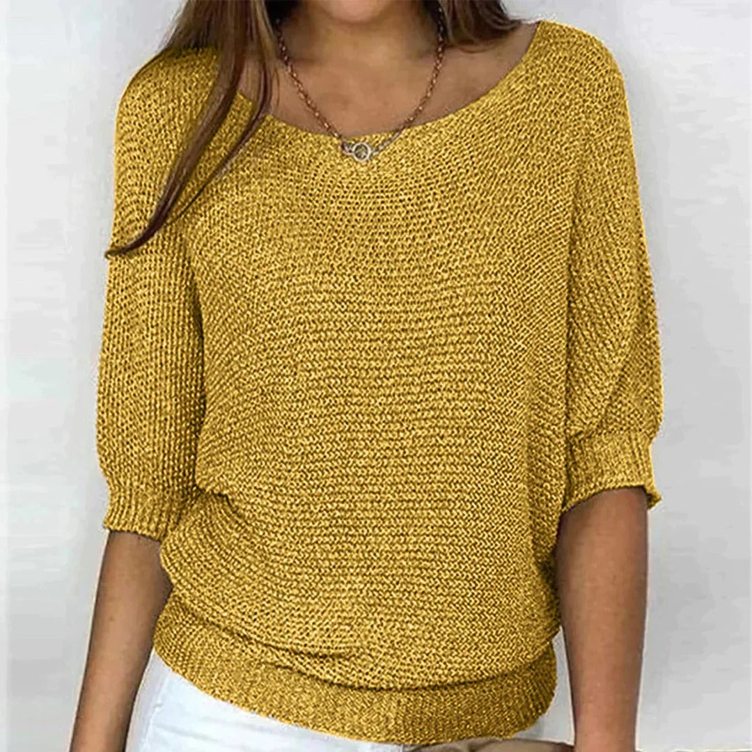 Chic and Cozy Knitwear Top