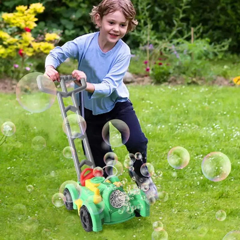 Whimsical Bubble Blower Lawn Toy for Active Kids