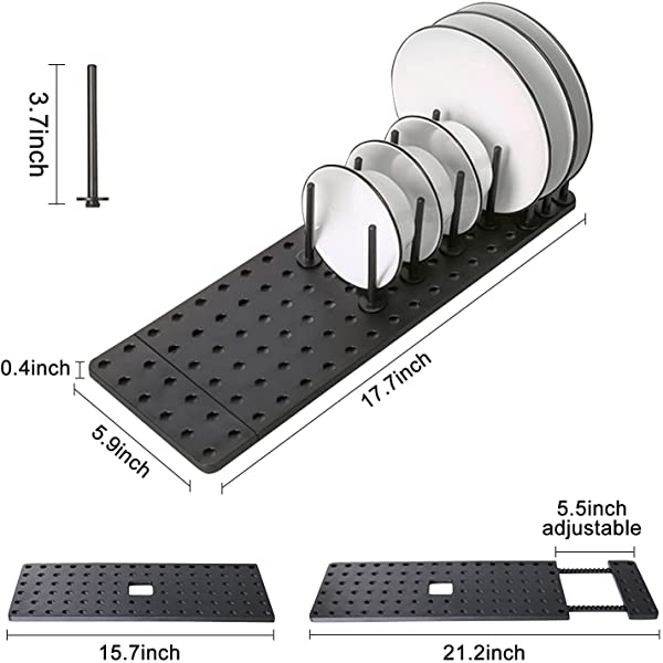 Versatile Kitchen Organizer with Adjustable Features