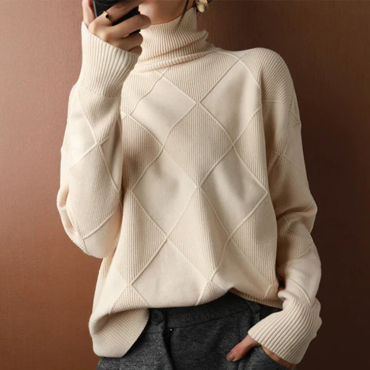 Cozy Elegance Wool Sweater for Women