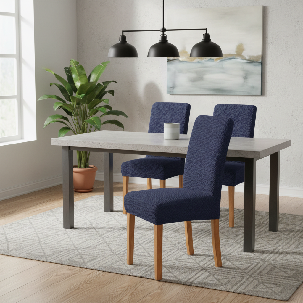 Chic Velvet Chair Covers for Upscale Dining Experiences