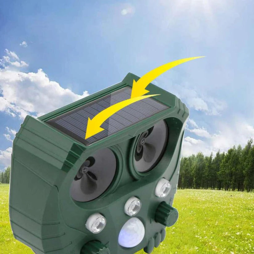 Eco-Friendly Motion-Activated Animal Deterrent Device