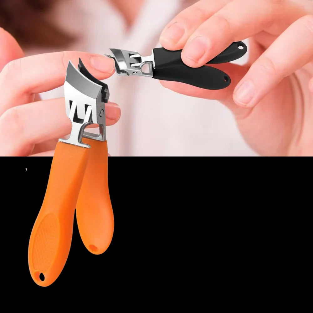 ErgoTrim Wide-Jaw Nail Clipper for Effortless Grooming