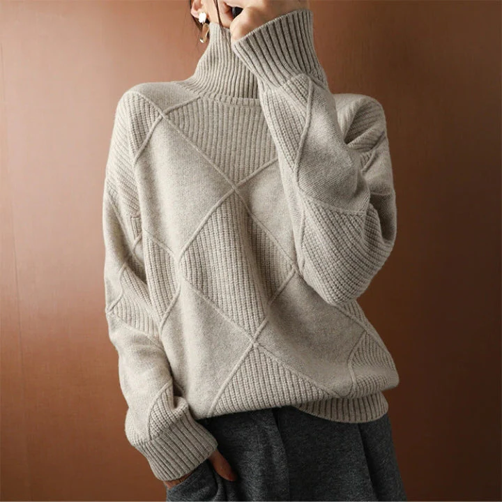 Cozy Elegance Wool Sweater for Women