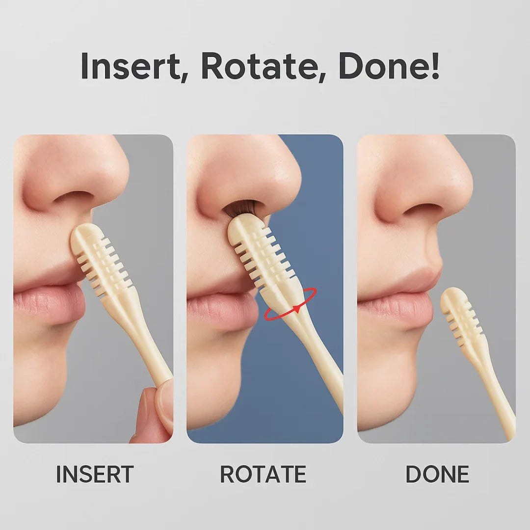 Precision Nose Hair Groomer with Swivel Head