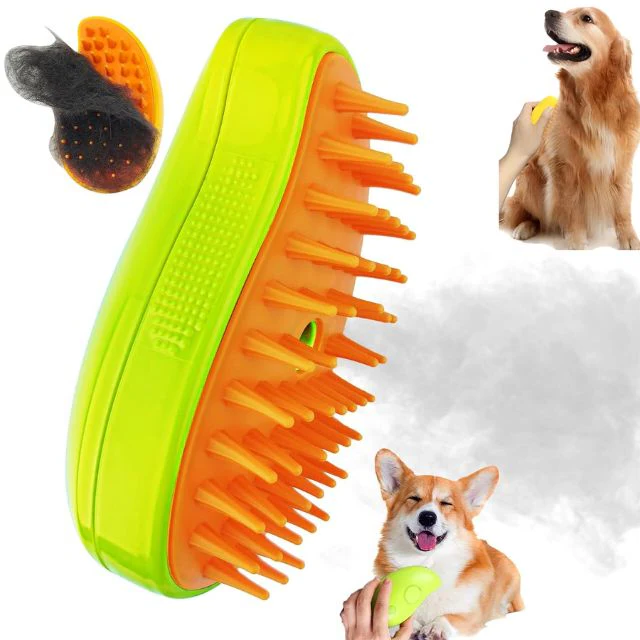 Gentle Steam Groomer - Effortless Fur Management