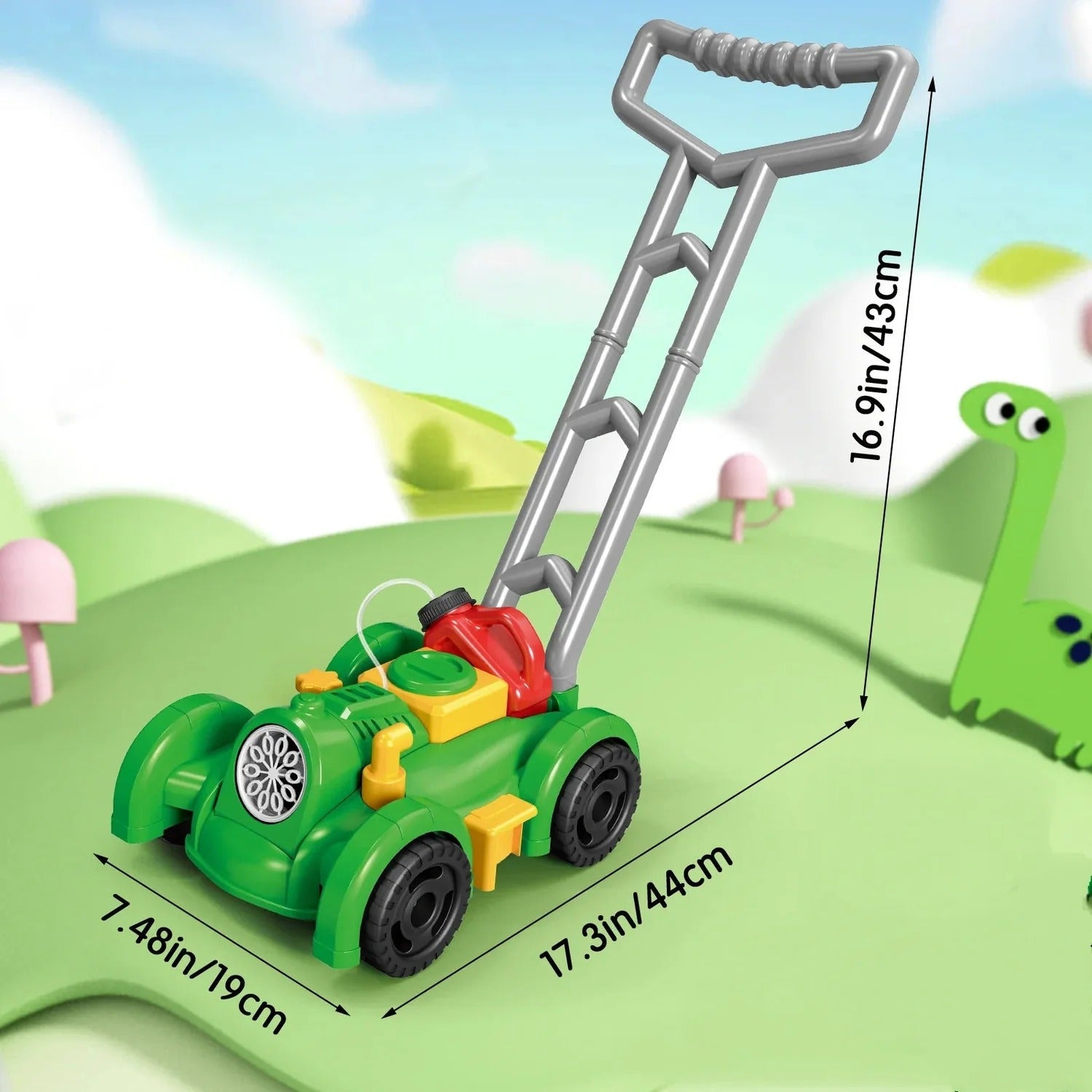 Whimsical Bubble Blower Lawn Toy for Active Kids