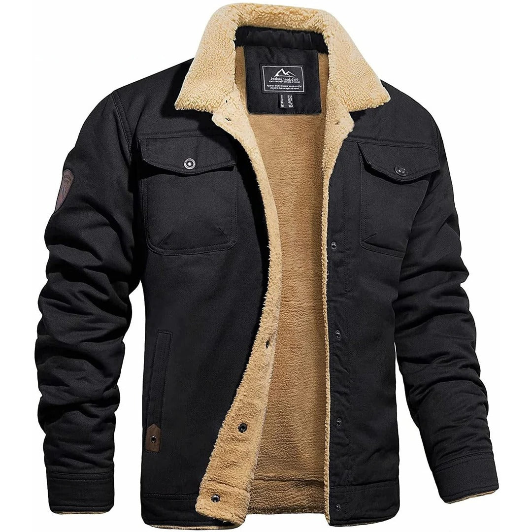 Classic Aviator Jacket for Men – Stylish Warmth This Winter