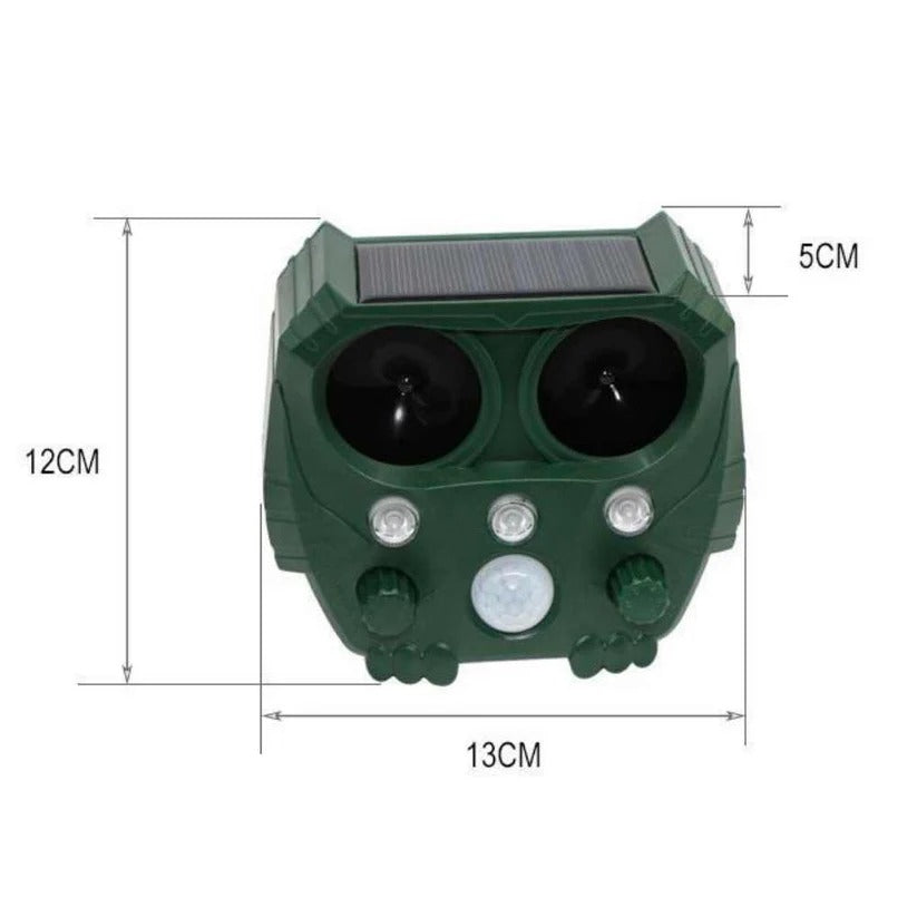 Eco-Friendly Motion-Activated Animal Deterrent Device