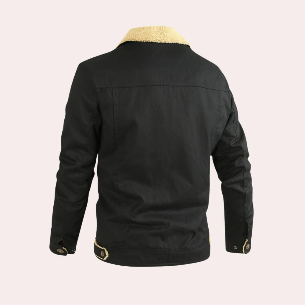Classic Aviator Jacket for Men – Stylish Warmth This Winter