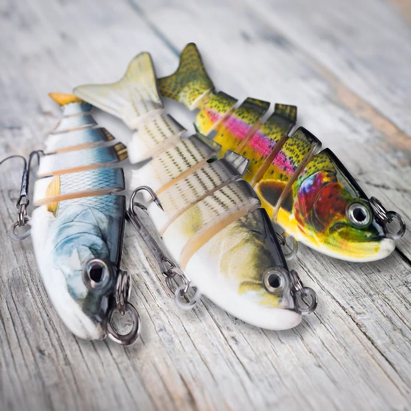 Lifelike Multi-Jointed Fishing Swimbait