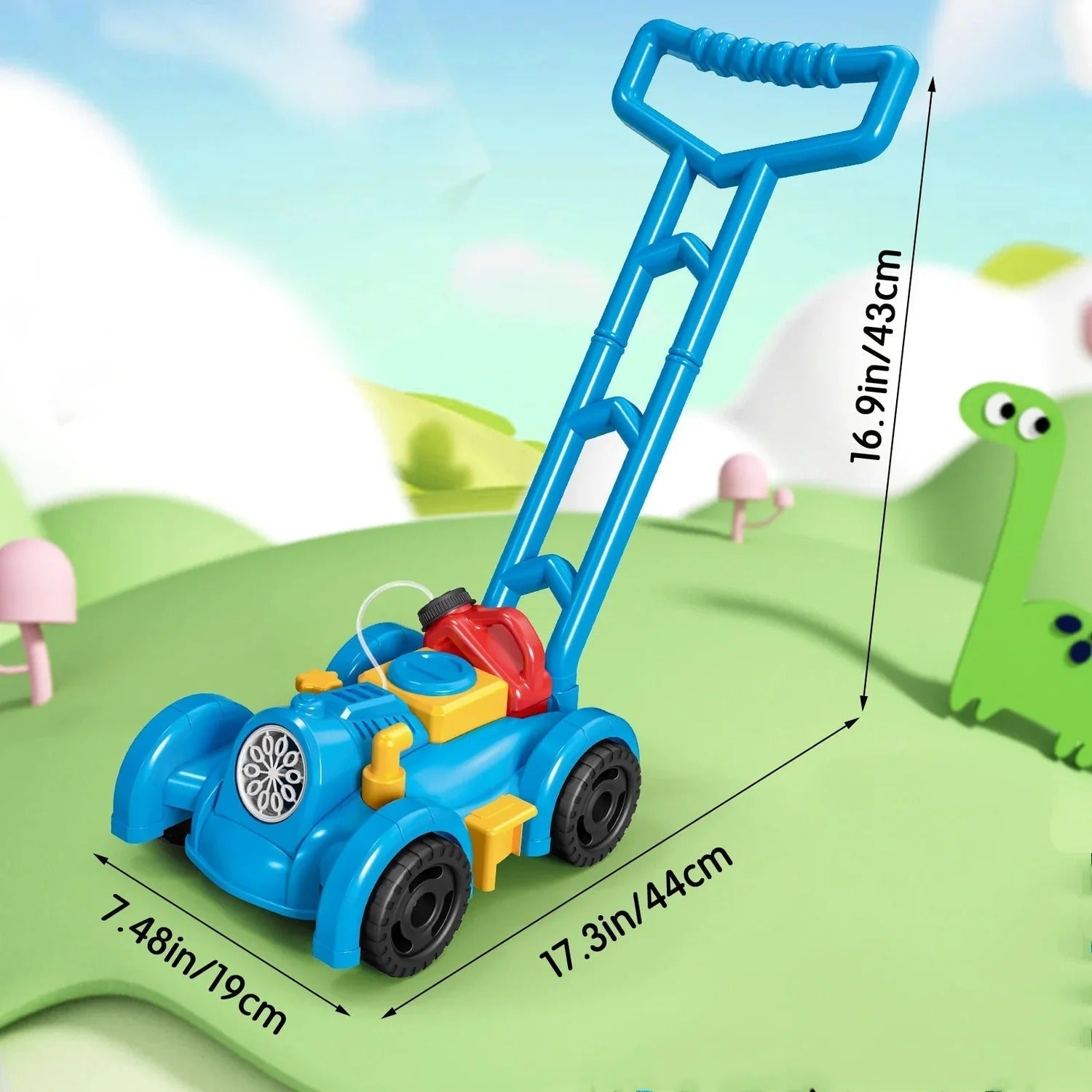Whimsical Bubble Blower Lawn Toy for Active Kids