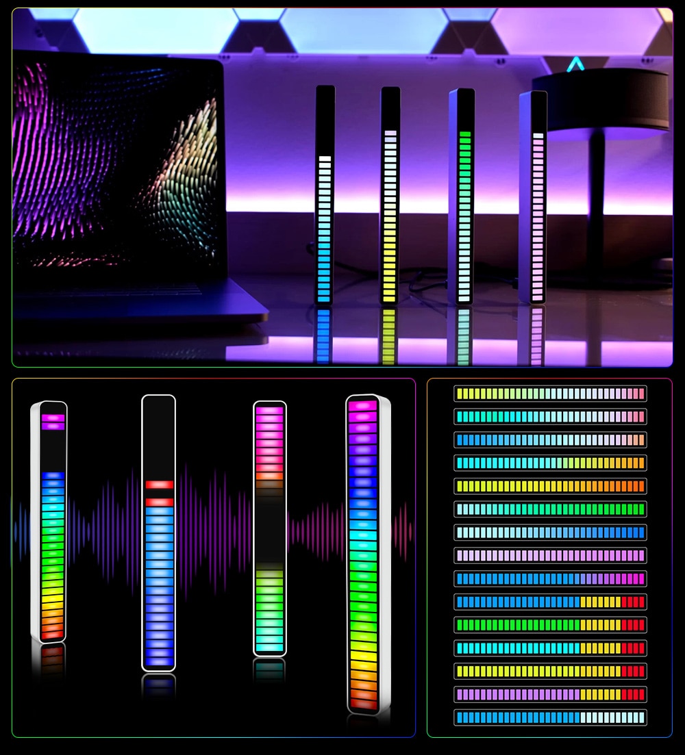 Vibrant Harmony Smart LED Light Bar