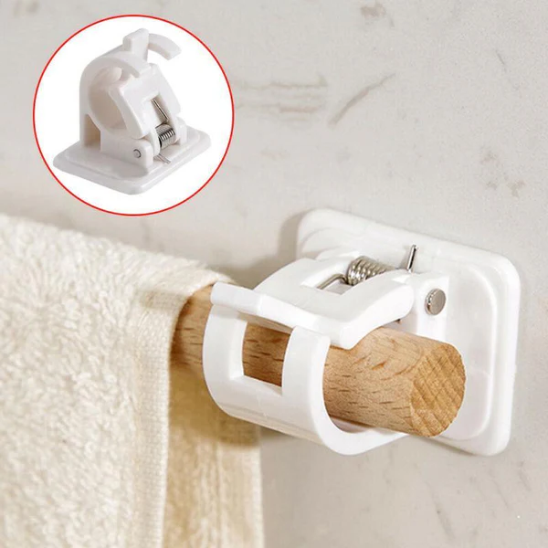 Versatile Wall-Mounted Curtain Holders