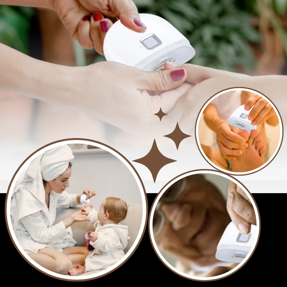 Smart Dual-Speed Nail Trimmer for Effortless Grooming