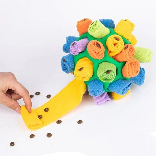 Interactive Foraging Toy for Dogs