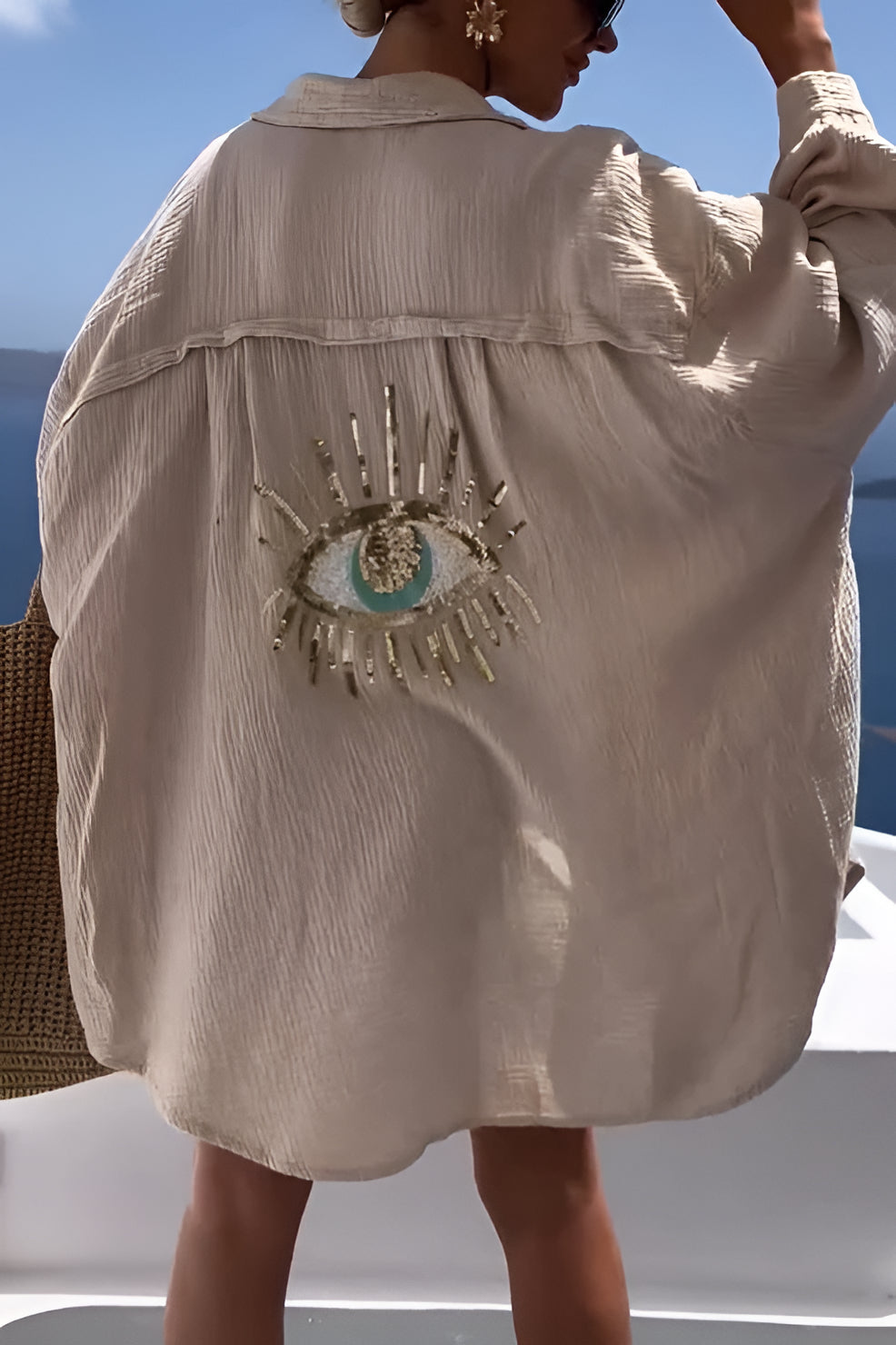 Glamour Vibe Top with Sparkling Beads
