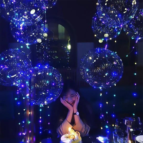 Reusable LED Glow Balloons for Celebrations