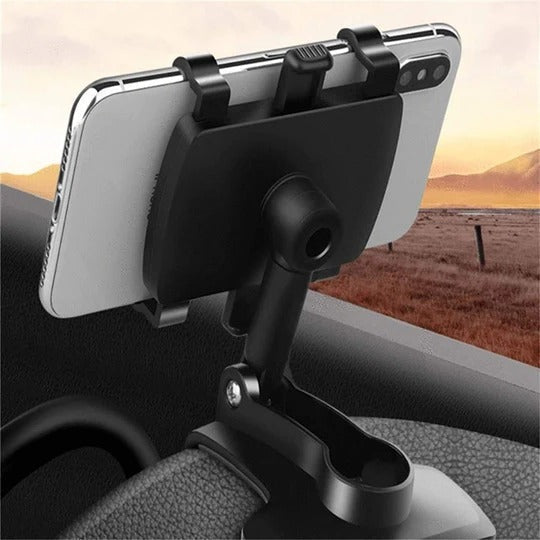 Versatile 360° Rotating Car Phone Mount for Easy Viewing