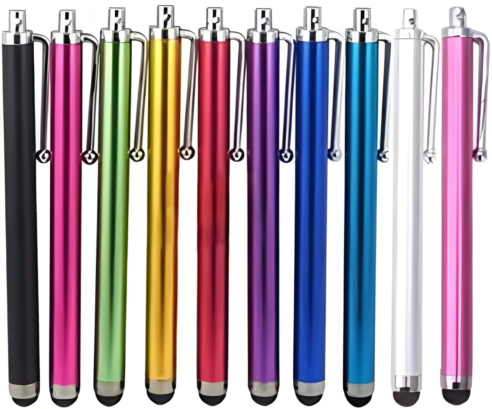 Precision Touch Stylus Set - 10 Ergonomic Pens for All Devices