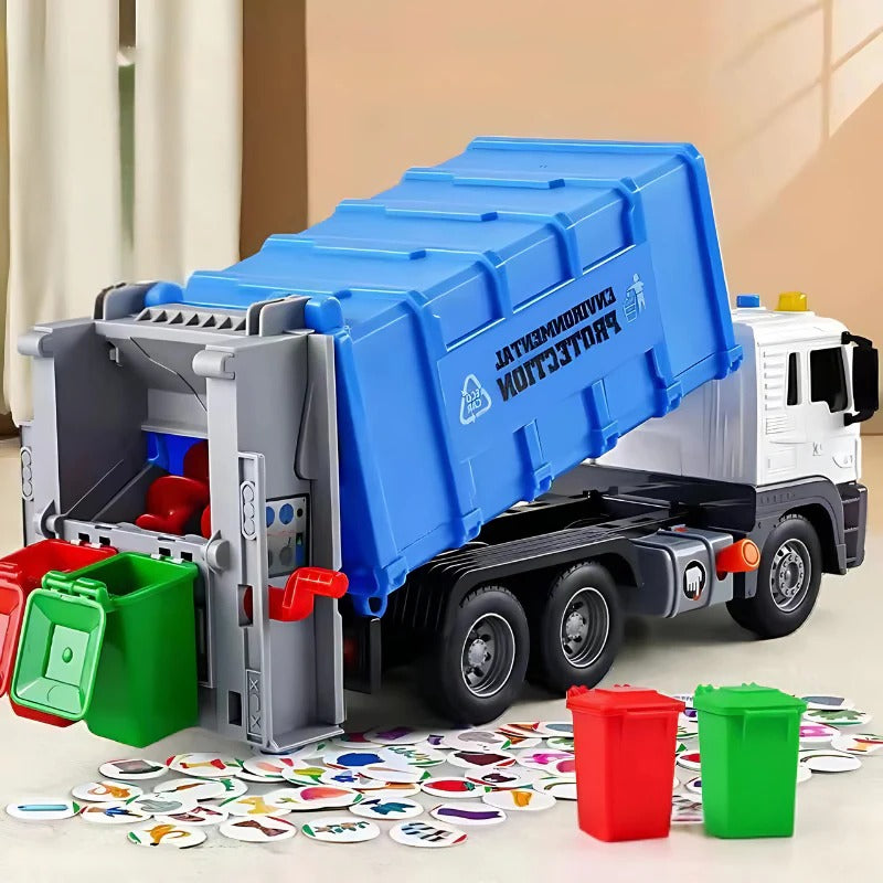 EcoHauler Interactive Trash Truck Toy – Lights, Sounds & Movement