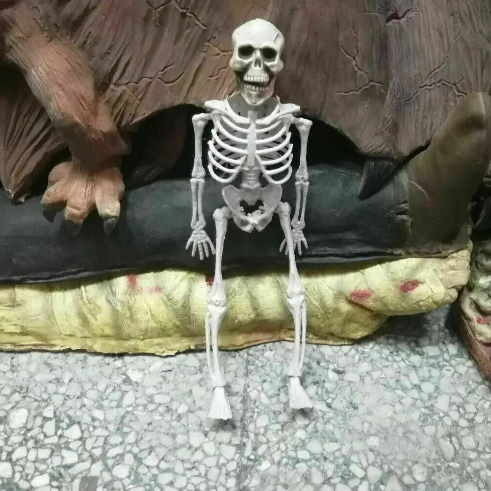 Flexible Halloween Skeleton Decoration for Spooky Displays