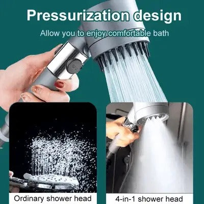 PureFlow Shower Head – 9-Stage Filtration with Precision Spray & Pause Feature