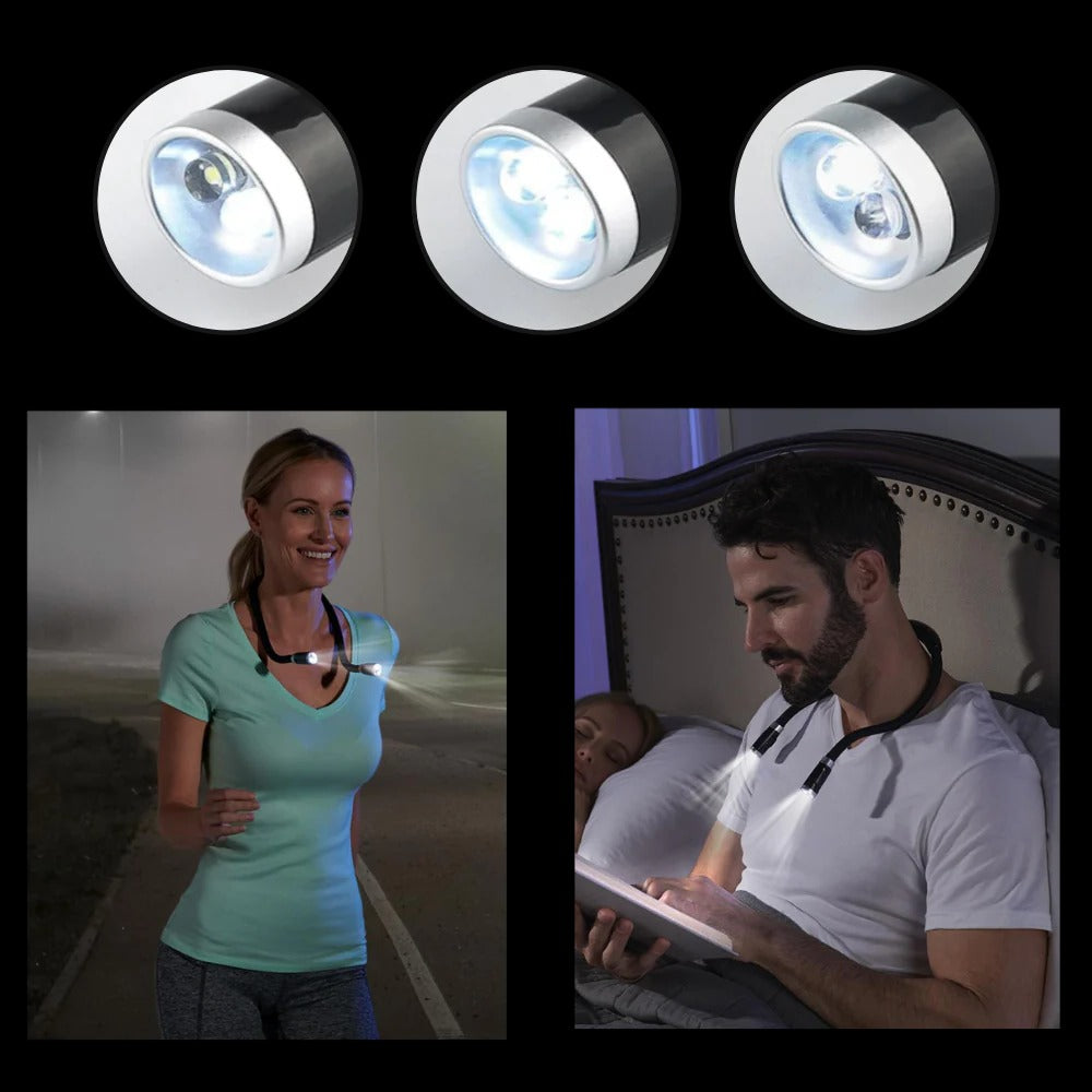 Flexible LED Neck Light for Reading and Work