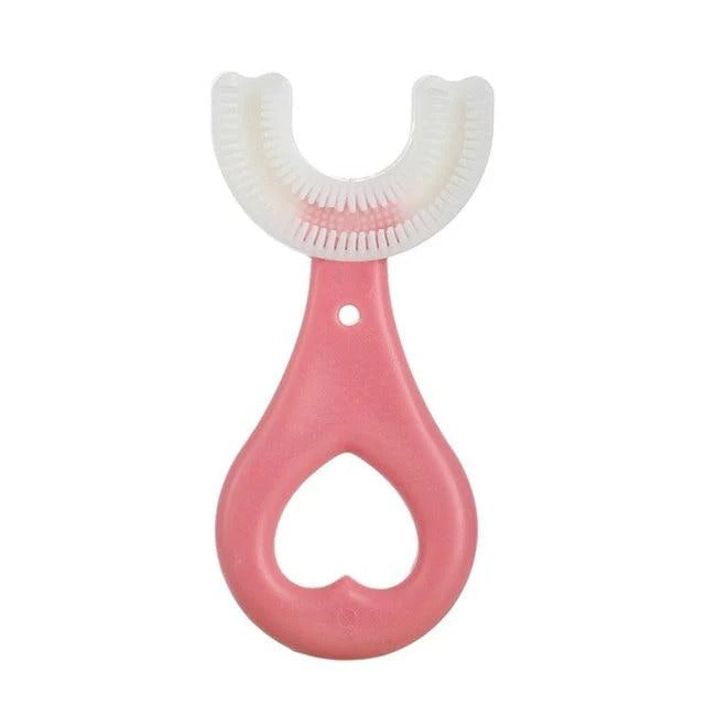 Child-Friendly 360-Degree Toothbrush for Easy Cleaning