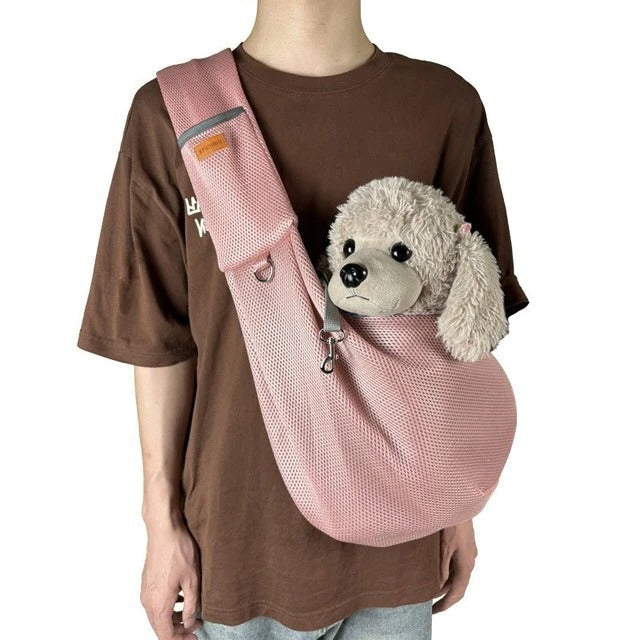 Comfortable Hands-Free Sling Bag for Small Dogs