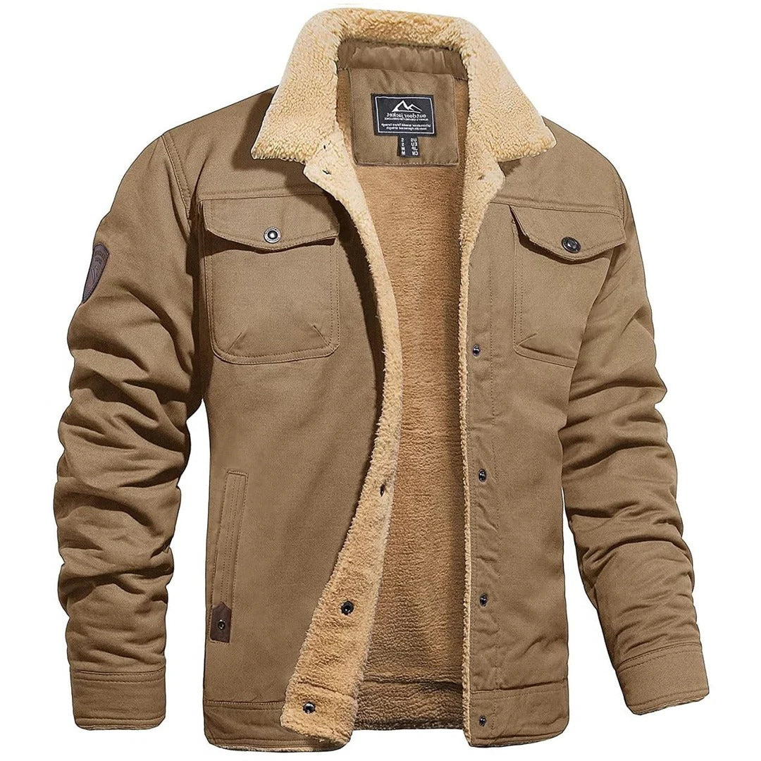 Classic Aviator Jacket for Men – Stylish Warmth This Winter