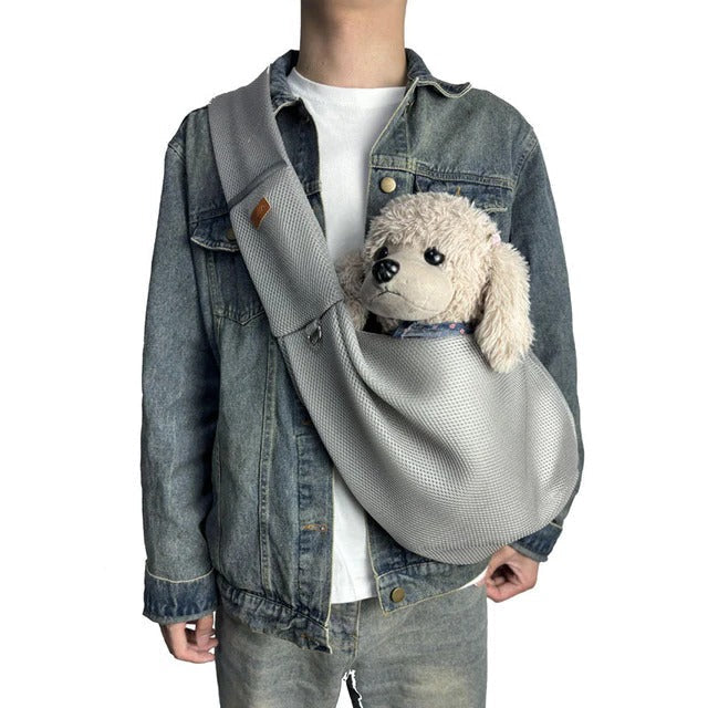 Comfortable Hands-Free Sling Bag for Small Dogs