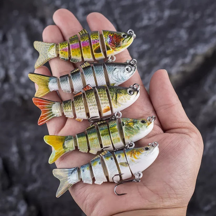 Lifelike Multi-Jointed Fishing Swimbait