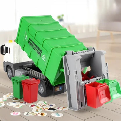 Engaging City Cleanup Truck Playset