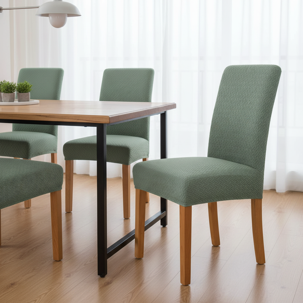 Chic Velvet Chair Covers for Upscale Dining Experiences