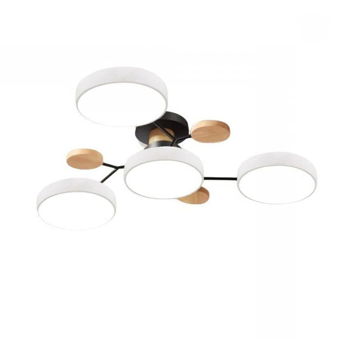 Stylish LED Ceiling Fixture - Branching Design for Modern Homes