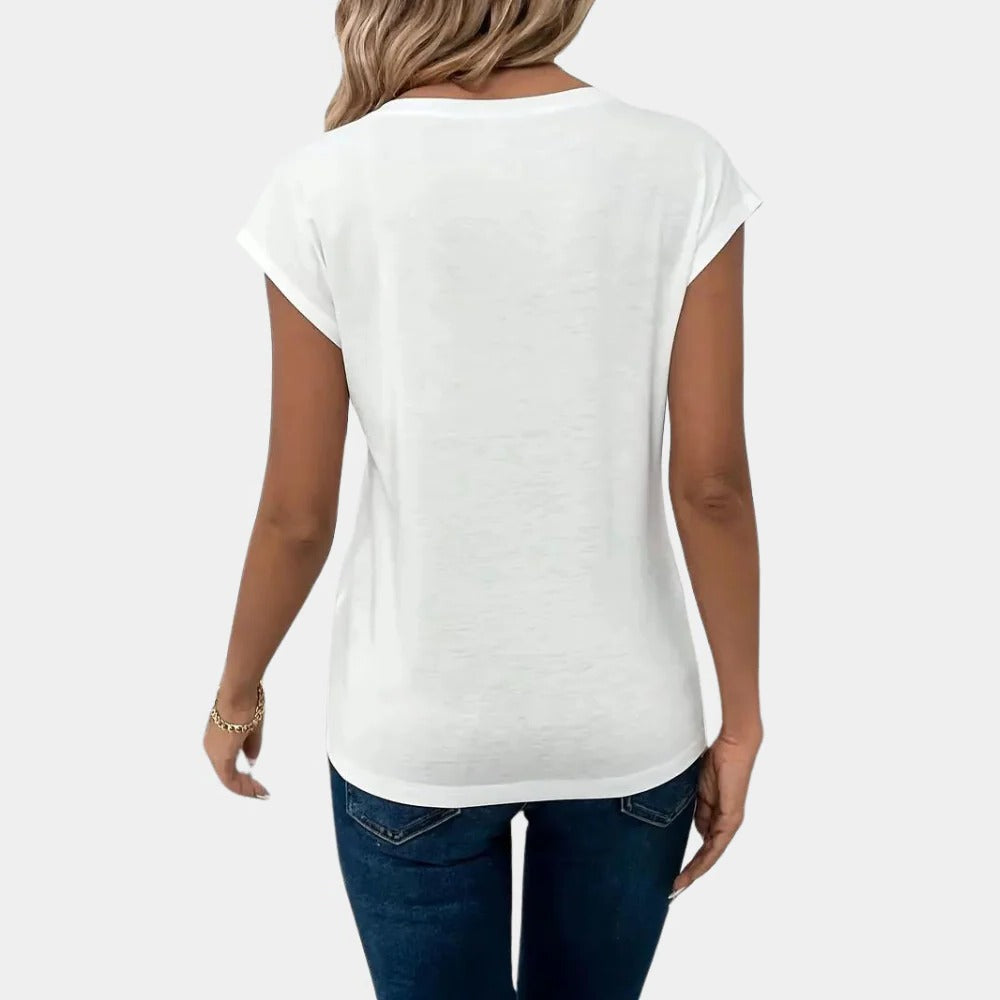 Versatile Women's V-Neck Top for Every Occasion