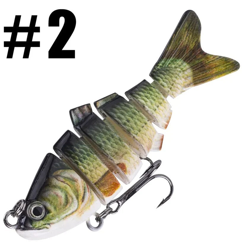 Lifelike Multi-Jointed Fishing Swimbait