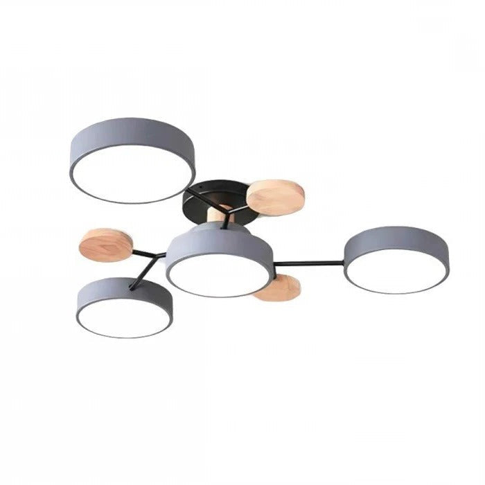 Stylish LED Ceiling Fixture - Branching Design for Modern Homes