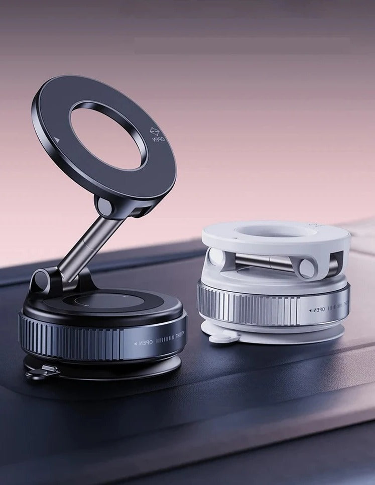 Versatile Magnetic Car Phone Mount with Adjustable Features