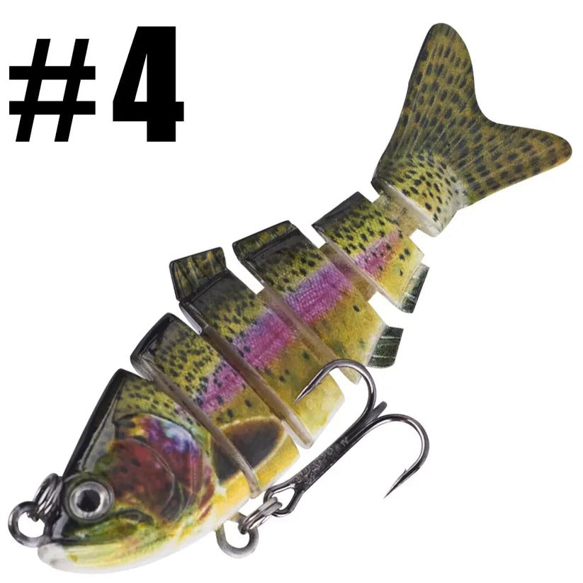 Lifelike Multi-Jointed Fishing Swimbait