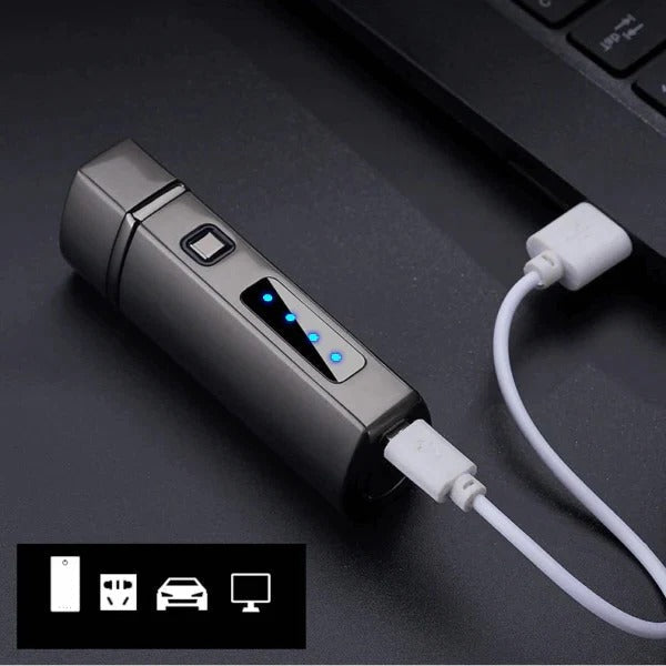 EcoSpark Rechargeable Electric Lighter – Windproof Ignition Tool for All Occasions