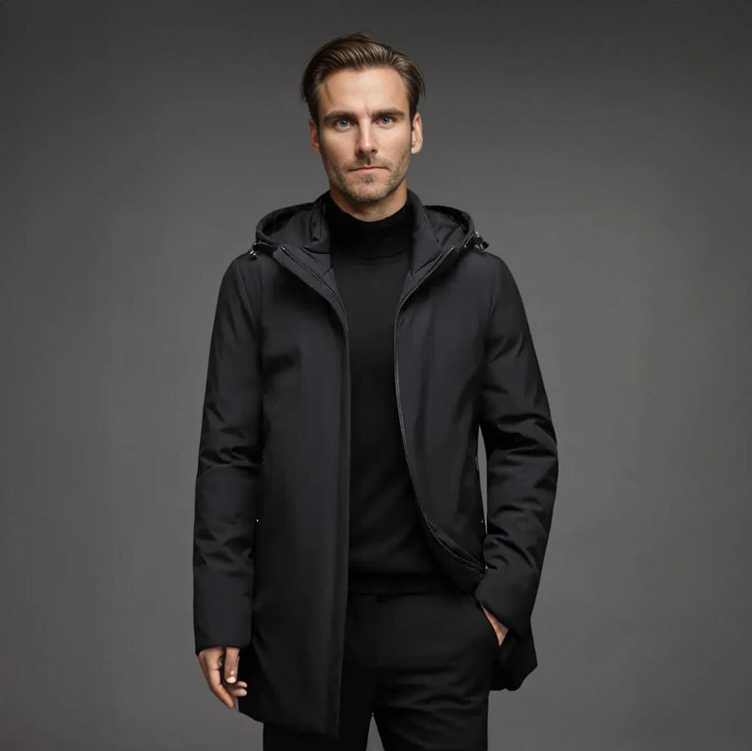 Men's Waterproof Insulated Winter Jacket