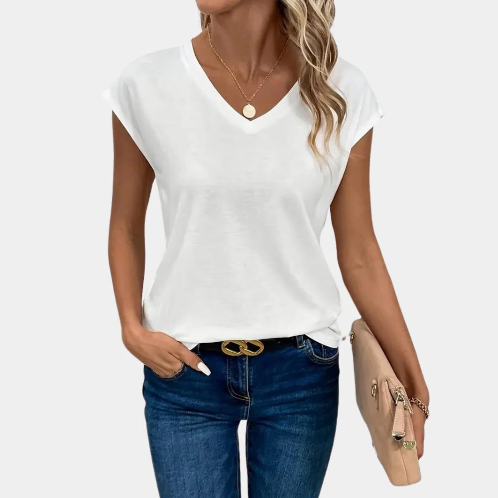 Versatile Women's V-Neck Top for Every Occasion