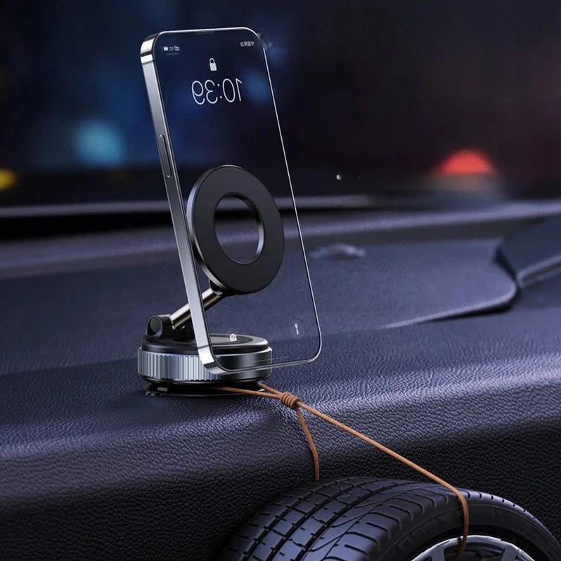 Versatile Magnetic Car Phone Mount with Adjustable Features