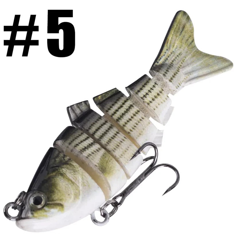 Lifelike Multi-Jointed Fishing Swimbait